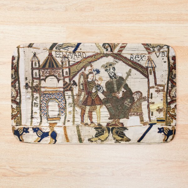 Item preview, THE BAYEUX TAPESTRY ,King Edward the Confessor and Harold Godwinson at Winchester. designed and sold by BulganLumini.