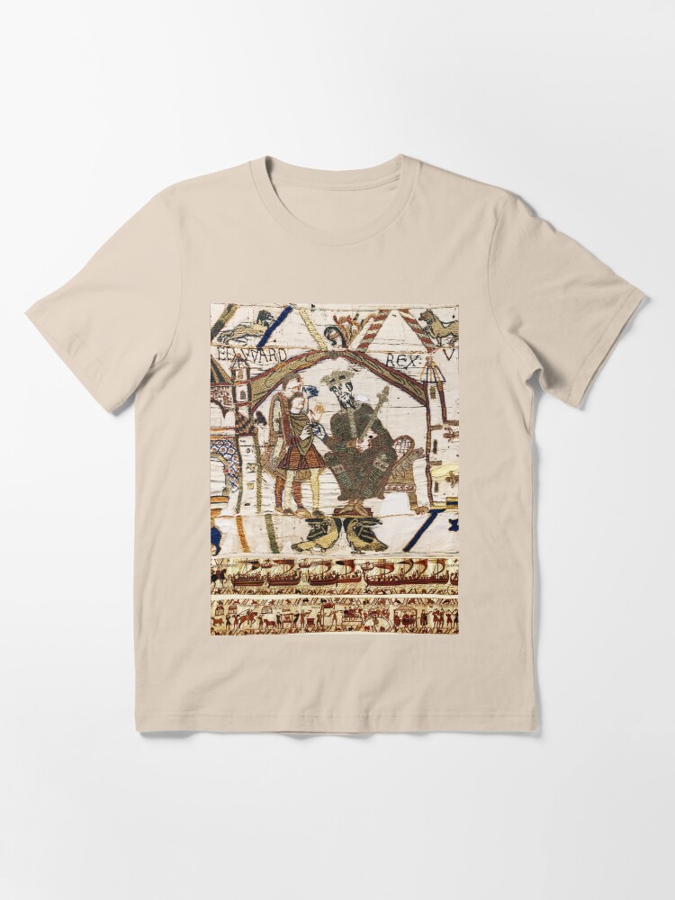 "THE BAYEUX TAPESTRY ,King Edward the Confessor and Harold Godwinson at