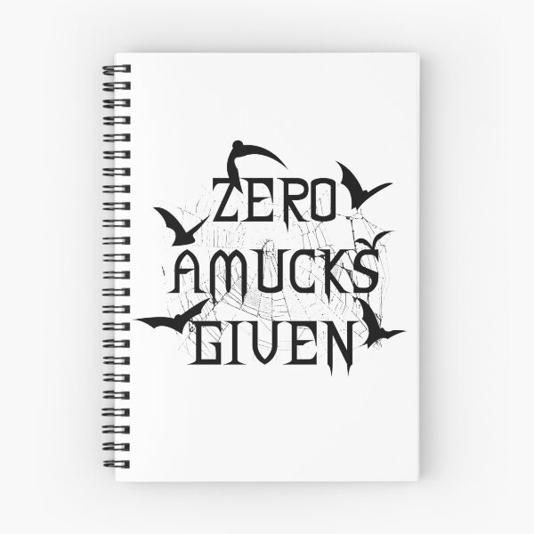 Item preview, Zero Amucks Given designed and sold by Made-By-Art.