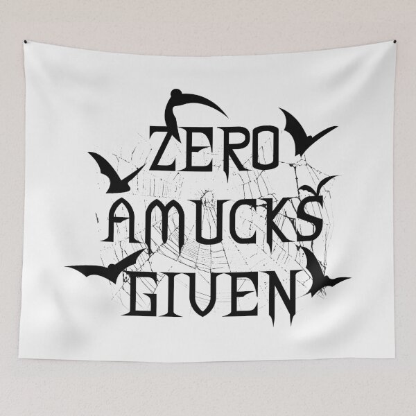 Item preview, Zero Amucks Given designed and sold by Made-By-Art.