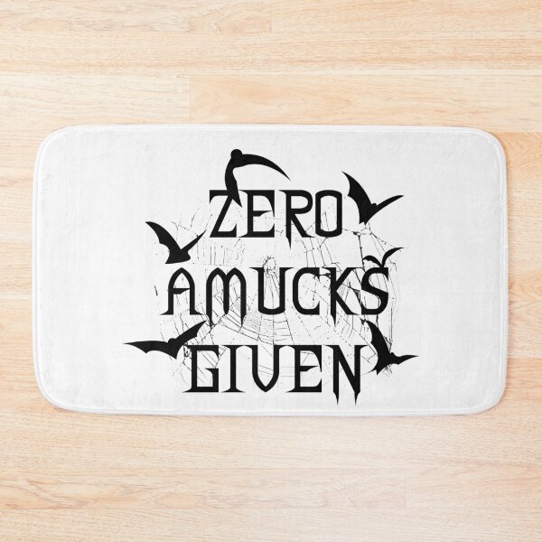 Item preview, Zero Amucks Given designed and sold by Made-By-Art.