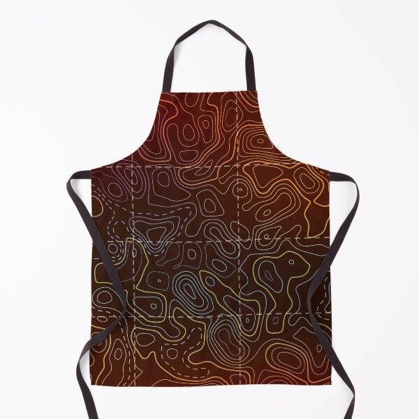 Item preview, Illustration of topographical map terrain. designed and sold by MrazTees.