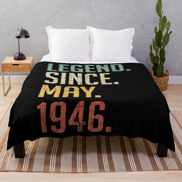 Item preview, Legend Since May 1946 75th Birthday Gift 75 Years Old Vintage May 1946 designed and sold by Takatv.