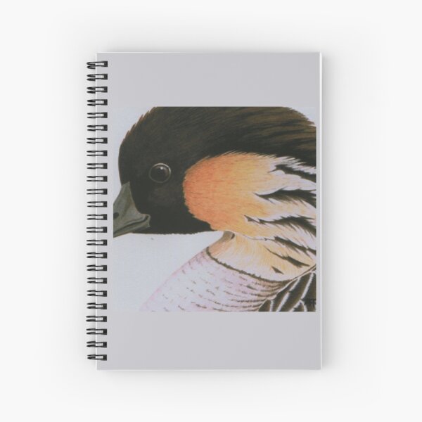 Hawaiian Goose Spiral Notebook