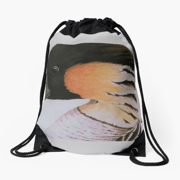 Hawaiian Goose Drawstring Bag