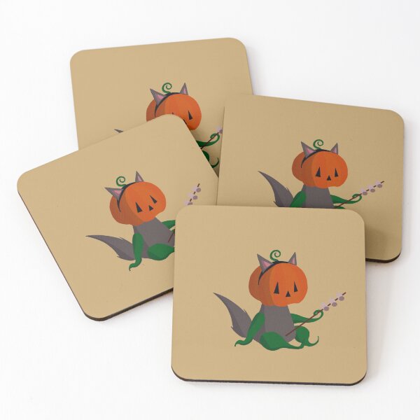 Item preview, Little cute Pumpkin in a werewolf costume with marshmallows  designed and sold by BlodigVarg.