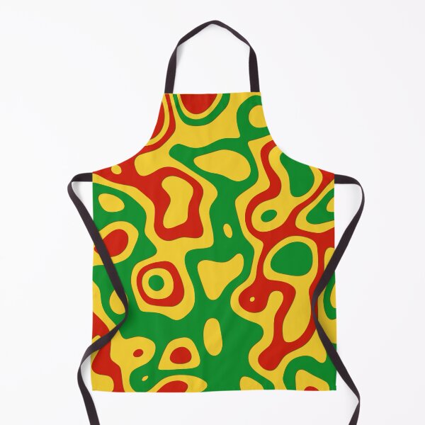 Item preview, Paper Cut Out Pattern (Green, Yellow & Red) designed and sold by MerchHouse.