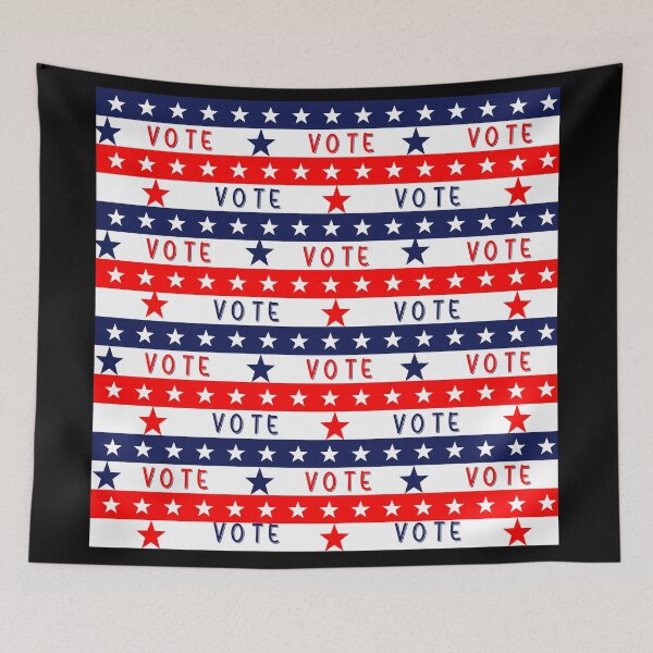 Item preview, VOTE VOTE Pattern 2020 elections designed and sold by Retryticall.