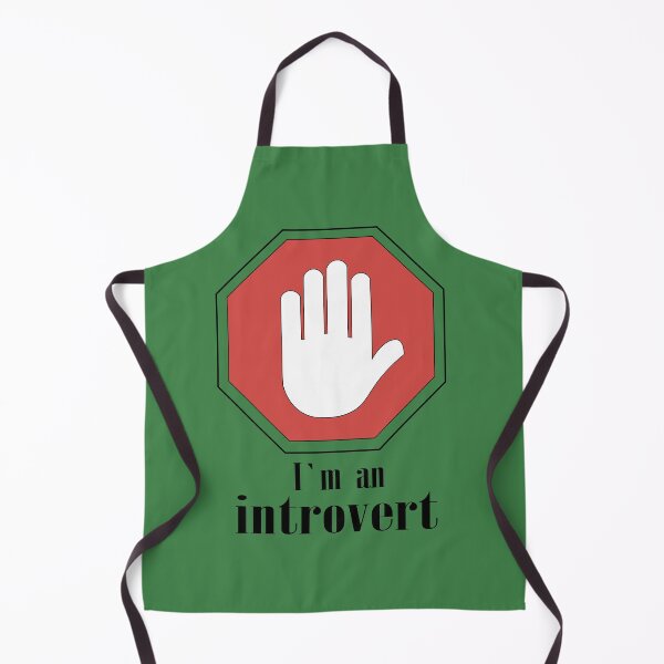 Item preview, stop sign and i`m an introvert slogan designed and sold by Galena Georgieva.