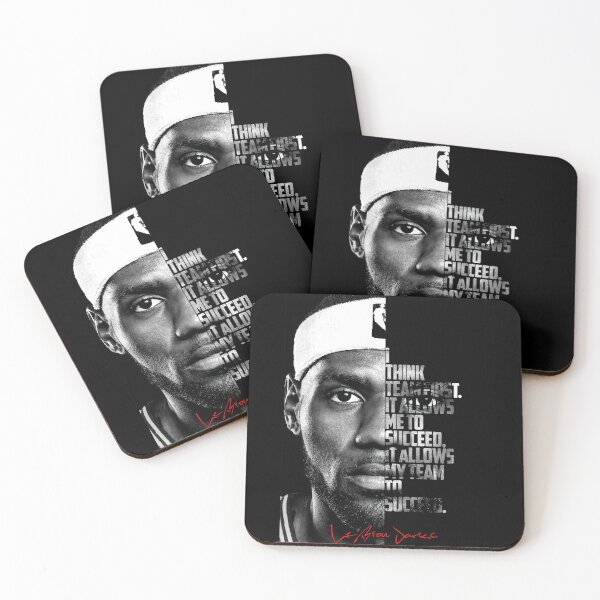 Item preview, Black and white LeBron James quote. designed and sold by Enea Kelo.