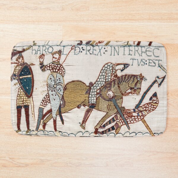 Item preview, THE BAYEUX TAPESTRY ,The Death of King Harold at Battle of Hastings. designed and sold by BulganLumini.