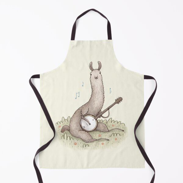 Banjo Llama Apron