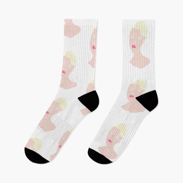 Item preview, Pop art blond short haired girl designed and sold by Nailia Kublashvili.