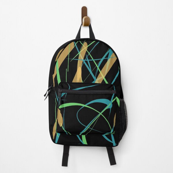 Item preview, Yellow, Blue & Green Strokes (Hand drawn Pattern) designed and sold by CookieKreationz.