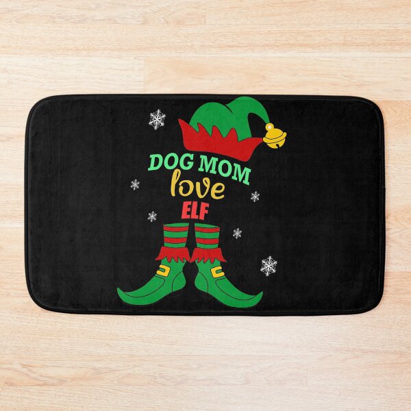 Artikelvorschau, Hund Mama Liebe Elf Familie passende Weihnachten entworfen und verkauft von Steve  Morley.