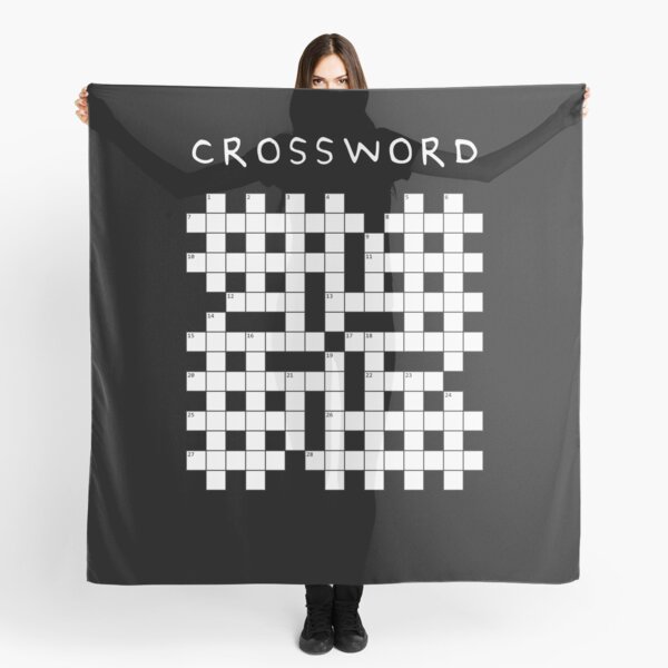 Crossword Clue Scarves for Sale