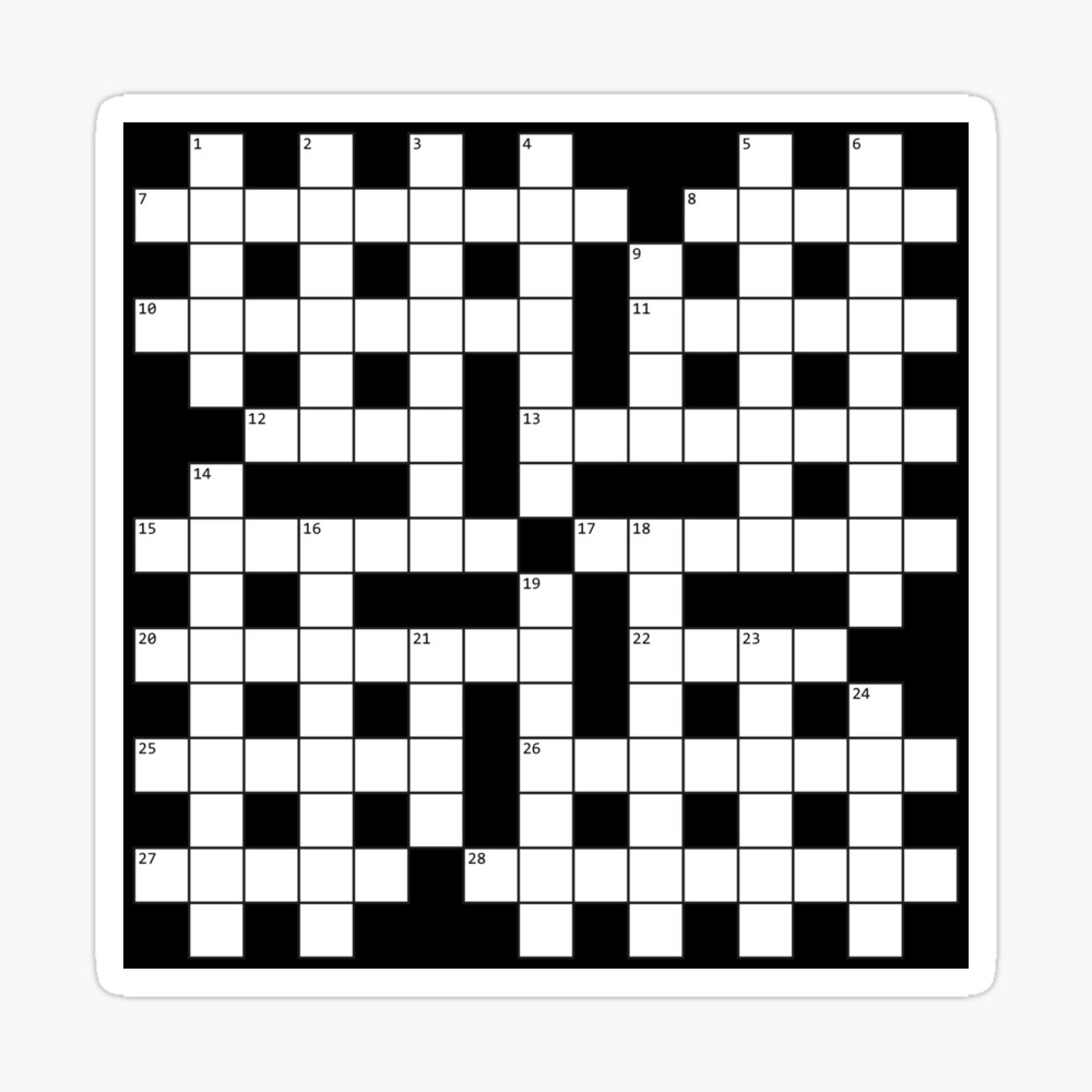 Kreuzwortratsel Ausgestopfter Hemd Kreuzwortratsel Hinweis Poster Von Nananinanana Redbubble