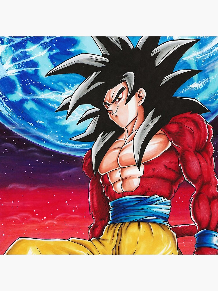 Goku Ssj4 Poster by Abyllion-art