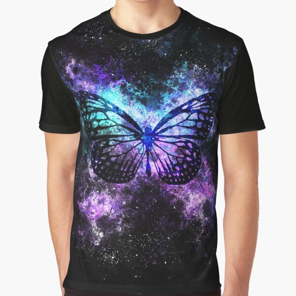 The Space Butterfly Graphic T-Shirt
