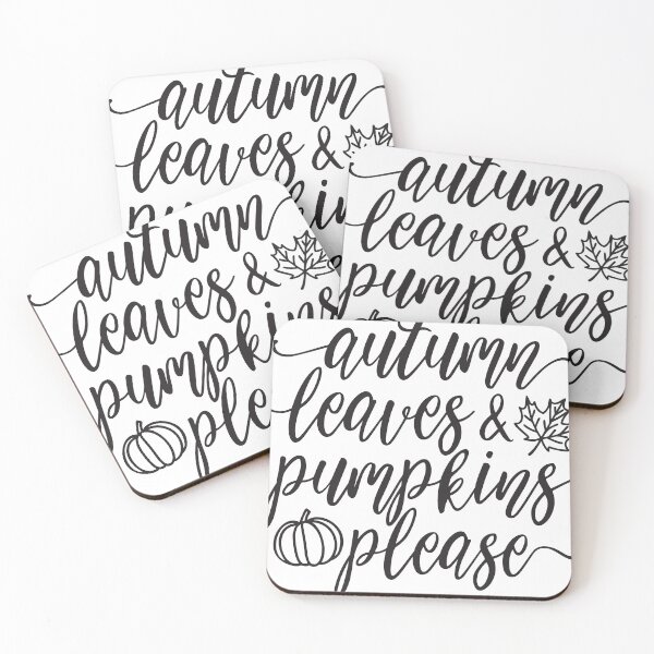Item preview, Autumn Leaves & Pumpkins Please designed and sold by LolasTees.