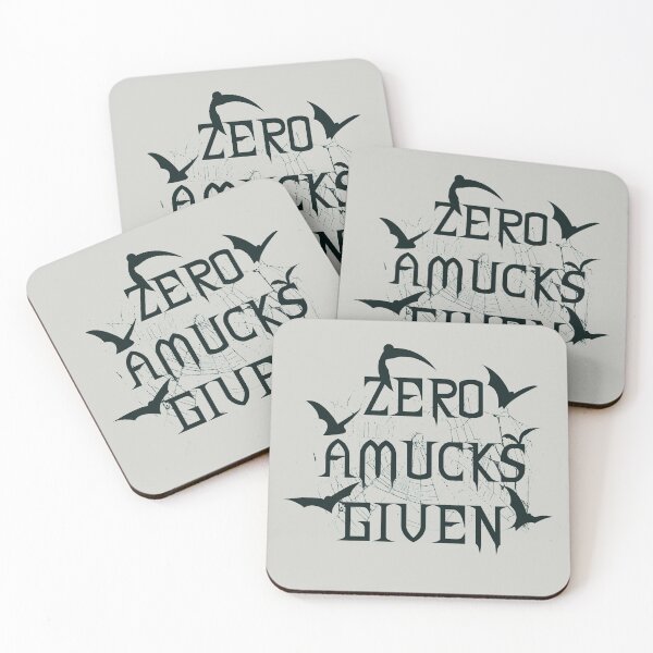 Item preview, Zero Amucks Given designed and sold by Made-By-Art.