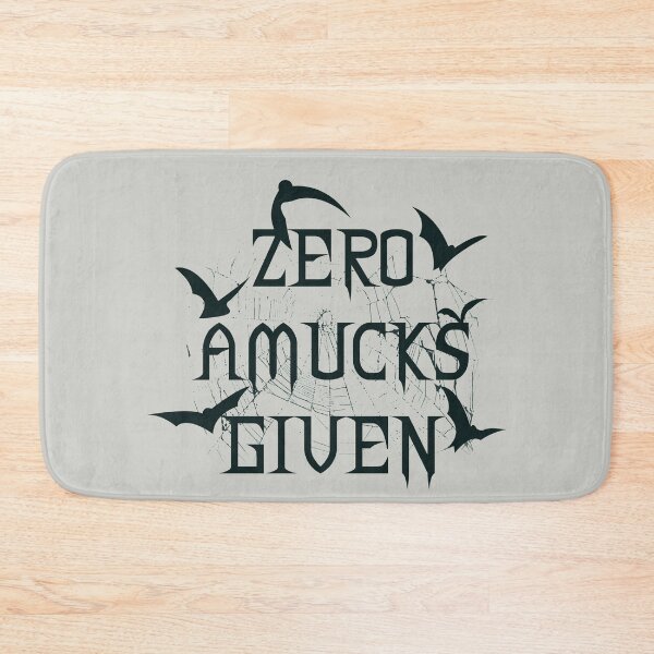 Item preview, Zero Amucks Given designed and sold by Made-By-Art.