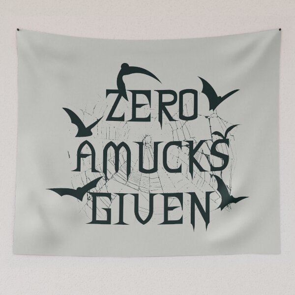 Item preview, Zero Amucks Given designed and sold by Made-By-Art.