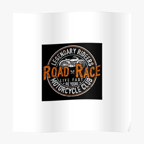 "Blood bike sticker " Poster by Ranawatsandeep Redbubble