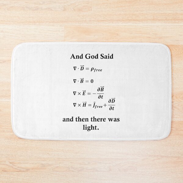 Item preview, Maxwell Equations God Light Physics Nerd Science designed and sold by LeMuesch.