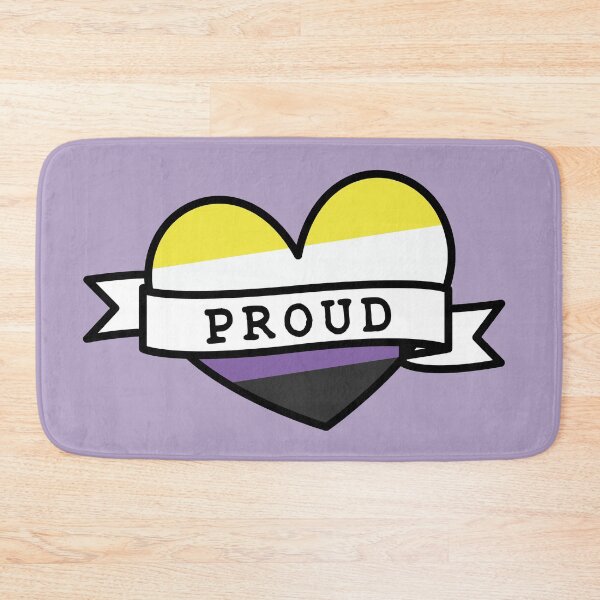 Item preview, Hearts - Non binary designed and sold by TheQuirkySide.