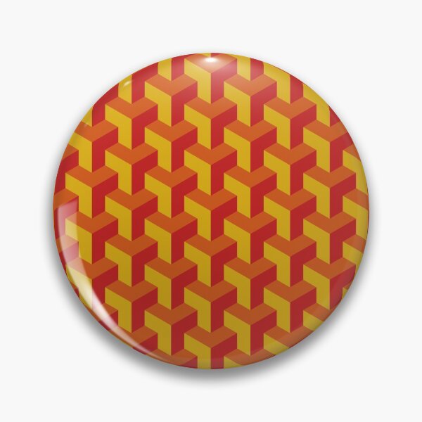 Item preview, Geometric Interwoven Cube - Autumn designed and sold by JPuckett-Design.