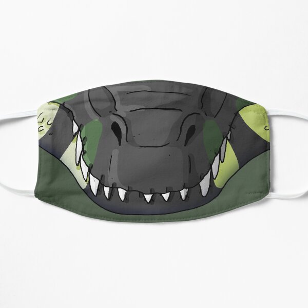 Natural T-Rex Mask Flat Mask