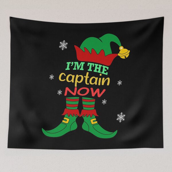Item preview,  I'm The Captain Now elf family matching christmas  designed and sold by Steve  Morley.