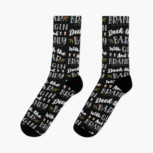 Item preview, Deck the Halls Pun designed and sold by MoonsmileProd.