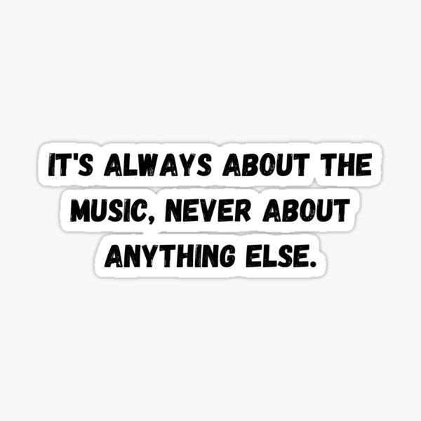 Best player ever musicians Sticker