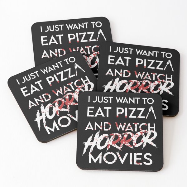 Item preview, Pizza And Horror Movies  designed and sold by Tatt-Hooligans.