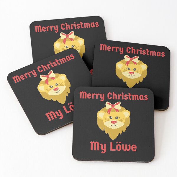 Item preview, Merry Christmas My Löwe My Lover German Cute Funny designed and sold by Time4German.