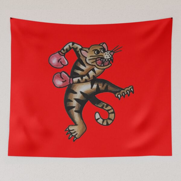 Item preview, Tiger Is Ready To Throw Down designed and sold by VictorIos.