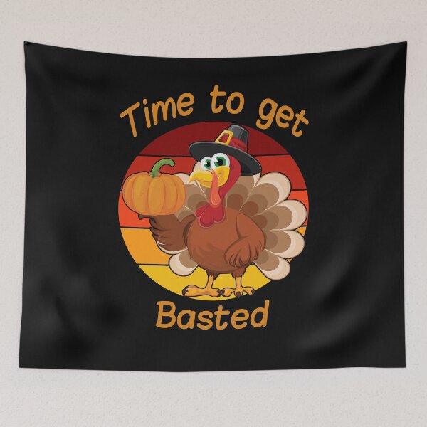 Item preview, Time To Get Basted - Thanksgiving Turkey designed and sold by HeatherPore.