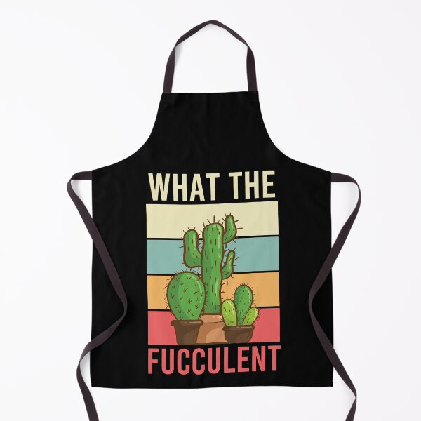 Item preview, What the Fucculent Cactus Succulents Gardening Vintage Retro designed and sold by AdelDa19.