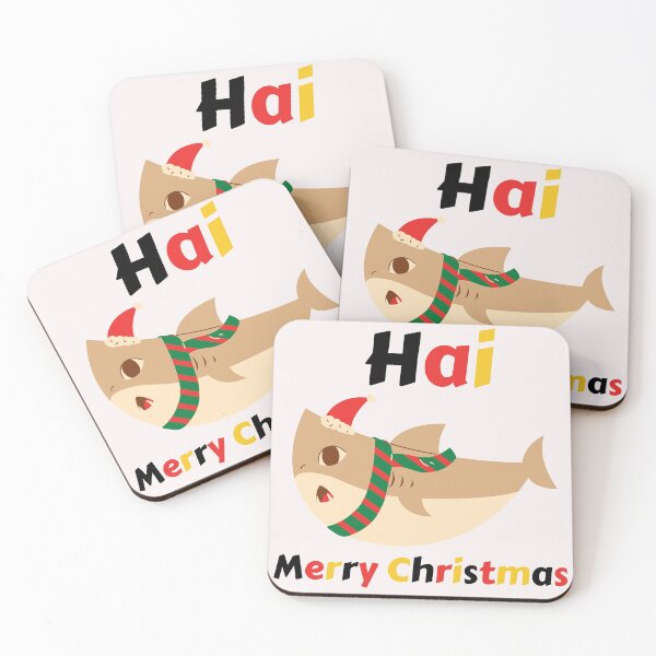 Item preview, Hai Hi Shark Merry Christmas German Funny  designed and sold by Time4German.