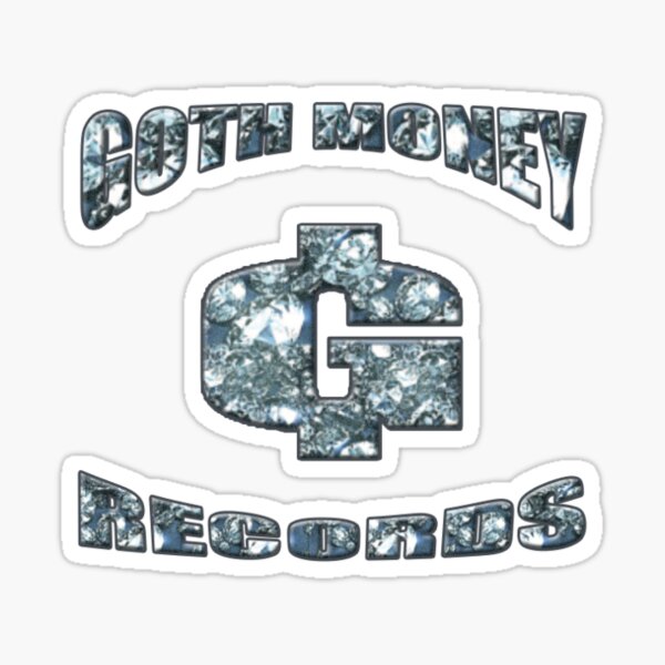 Goth Money Logo Sticker