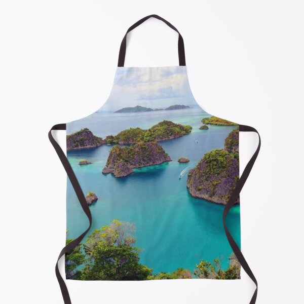 Artikelvorschau, Indonesien Raja Ampat Papua Highlight Meer Ozean Wasser Himmel Tropische Urlaubsinseln Wellen Geschenk Souvenir Reise entworfen und verkauft von TheGreekGuy.