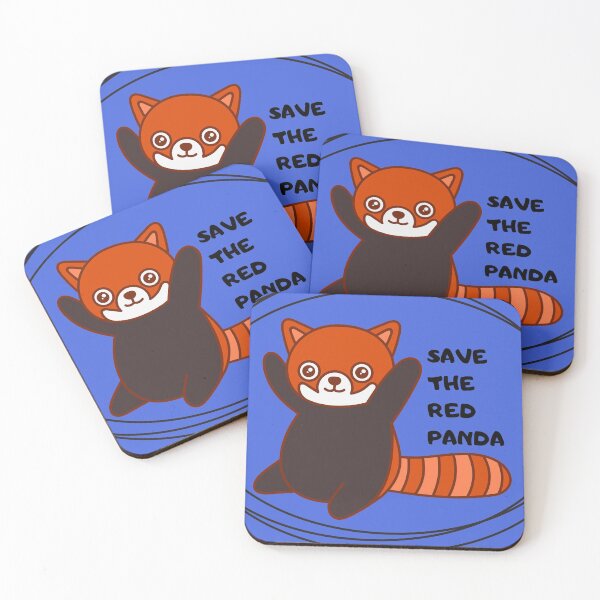 Item preview, The red panda we have to save designed and sold by mikoala50.