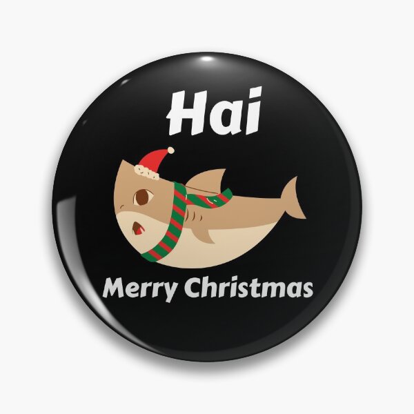 Item preview, Hai Shark Merry Christmas Frohe Weinachten designed and sold by Time4German.
