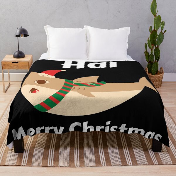 Item preview, Hai Shark Merry Christmas Frohe Weinachten designed and sold by Time4German.