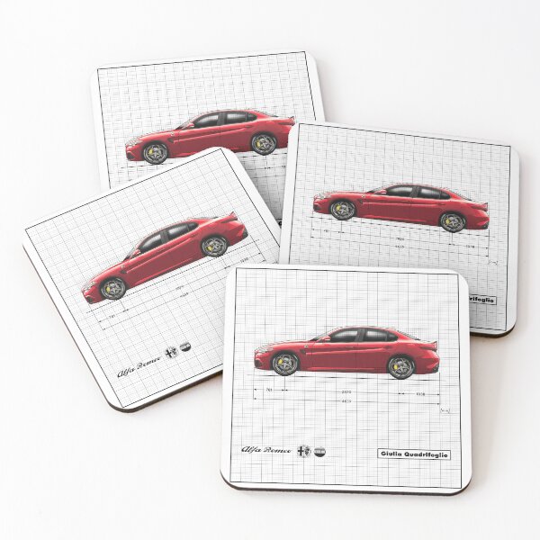 Item preview, Alfa Romeo Giulia Quadrifoglio Verde Blueprint designed and sold by Azaziel.