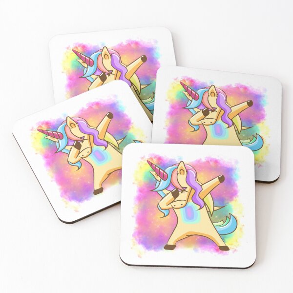 Artikelvorschau, Helles tupfendes Einhorn-Regenbogenwolken-Design entworfen und verkauft von Gramsta.