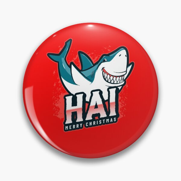 Item preview, Hai Hello Merry Christmas Shark German Funny designed and sold by Time4German.