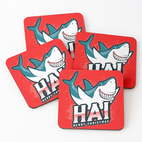 Item preview, Hai Hello Merry Christmas Shark German Funny designed and sold by Time4German.